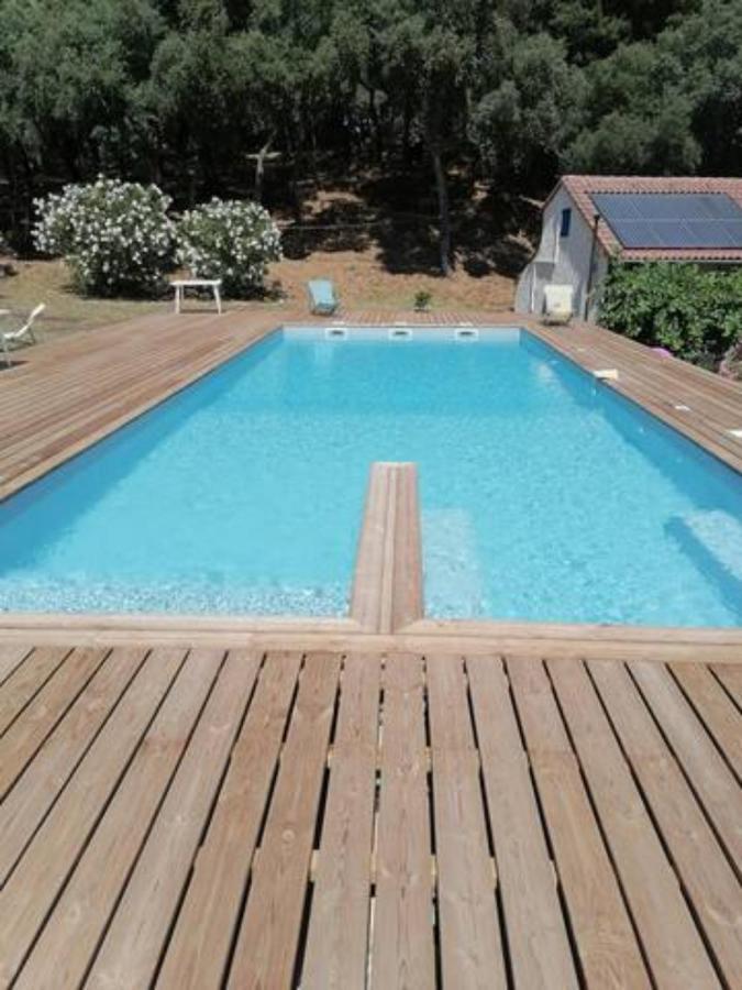 Gites Carbuccia En Corse Avec Piscine Chauffee Dış mekan fotoğraf