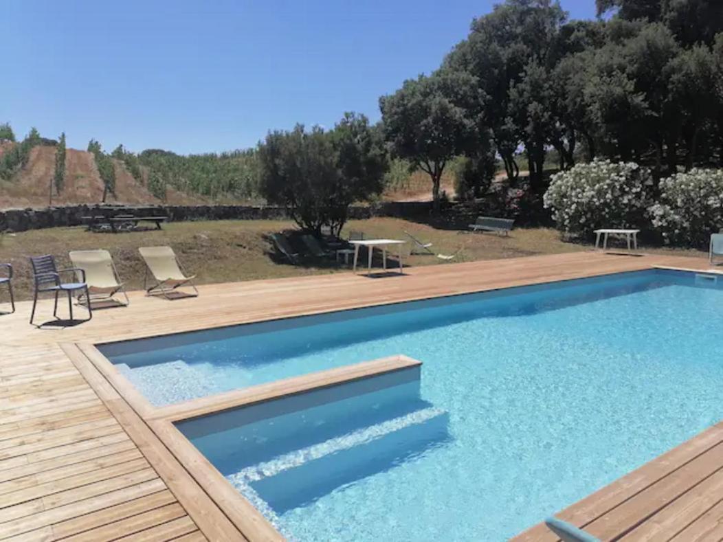 Gites Carbuccia En Corse Avec Piscine Chauffee Dış mekan fotoğraf
